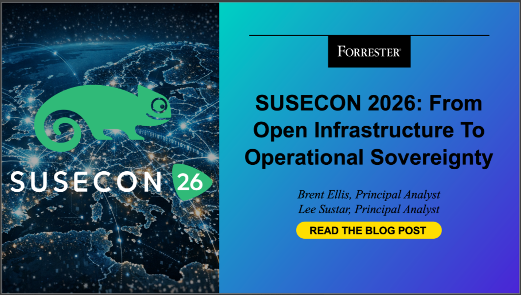 SUSECON 2026: From Open Infrastructure To Operational Sovereignty