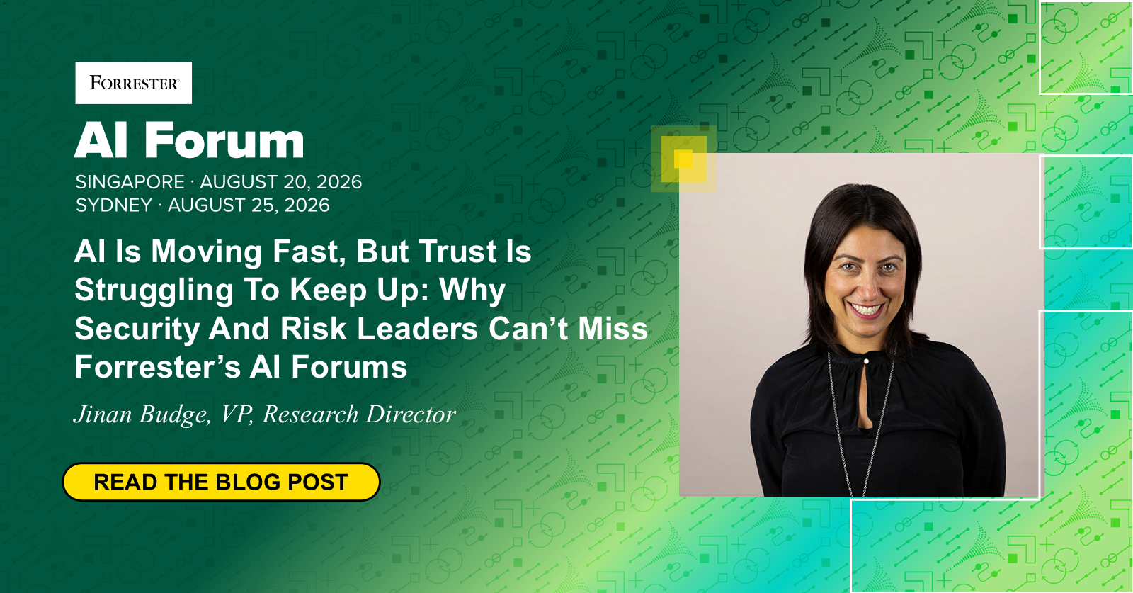 Forrester Announces AI Forum Emphasizing Trust and Security