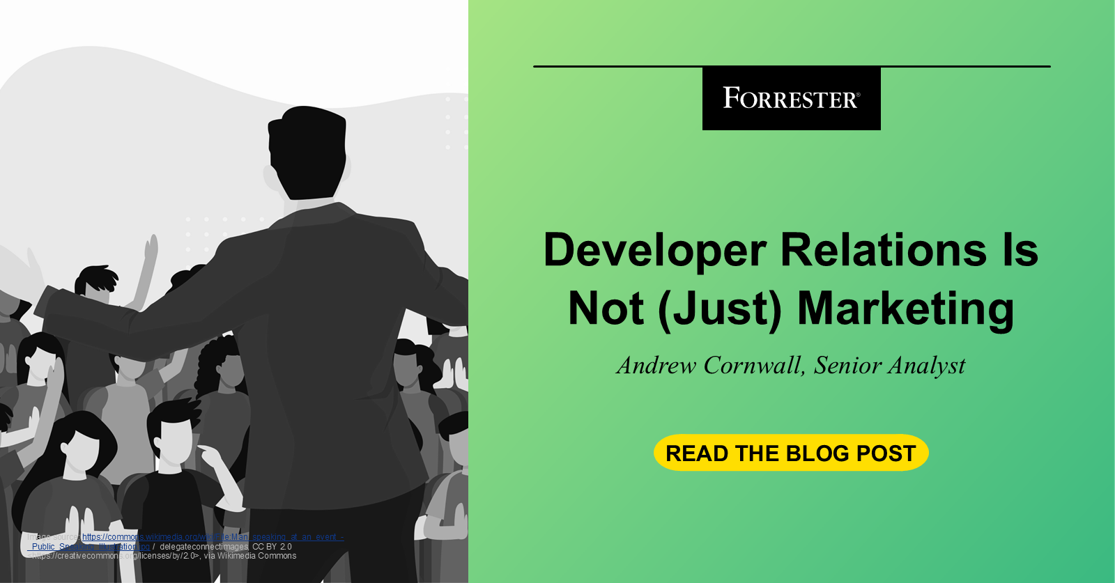 Developer Relations Is Not (Just) Marketing
