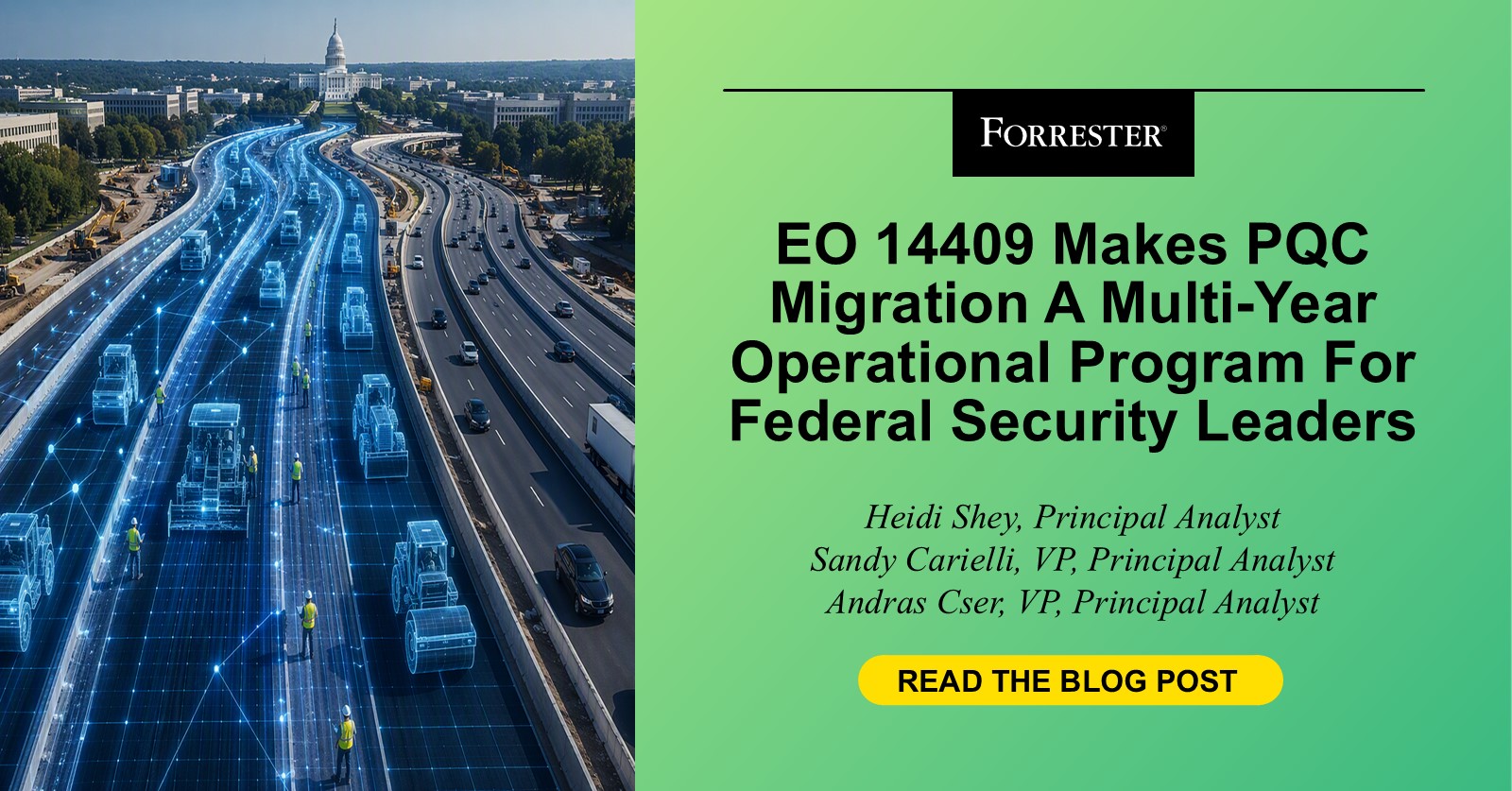 Image for the article: EO 14409 Makes PQC Migration A Multi-Year Operational Program For Federal Security Leaders