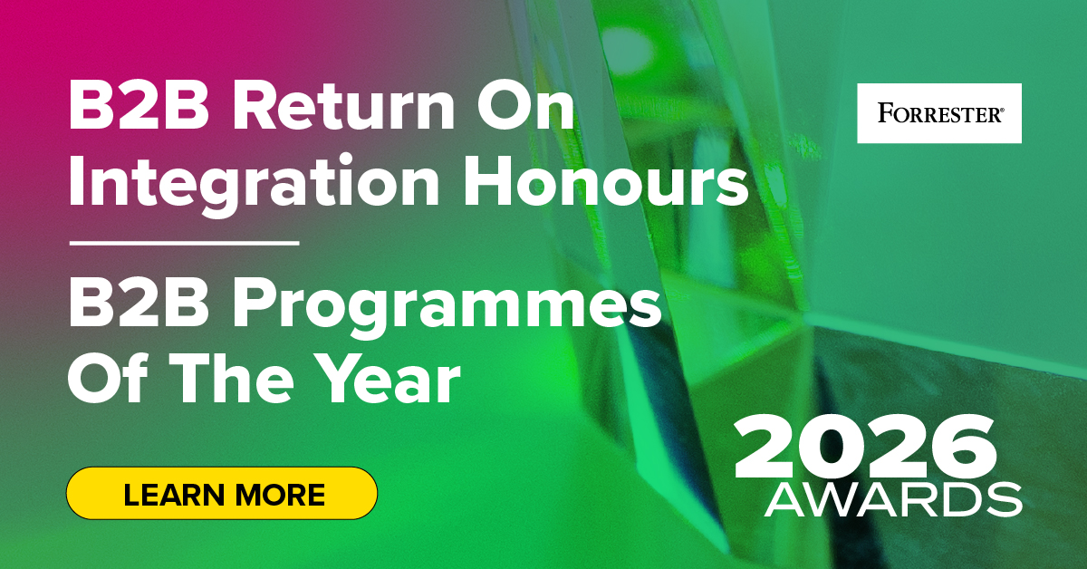 Call For Entries: Forrester’s B2B Forum EMEA 2026 Awards
