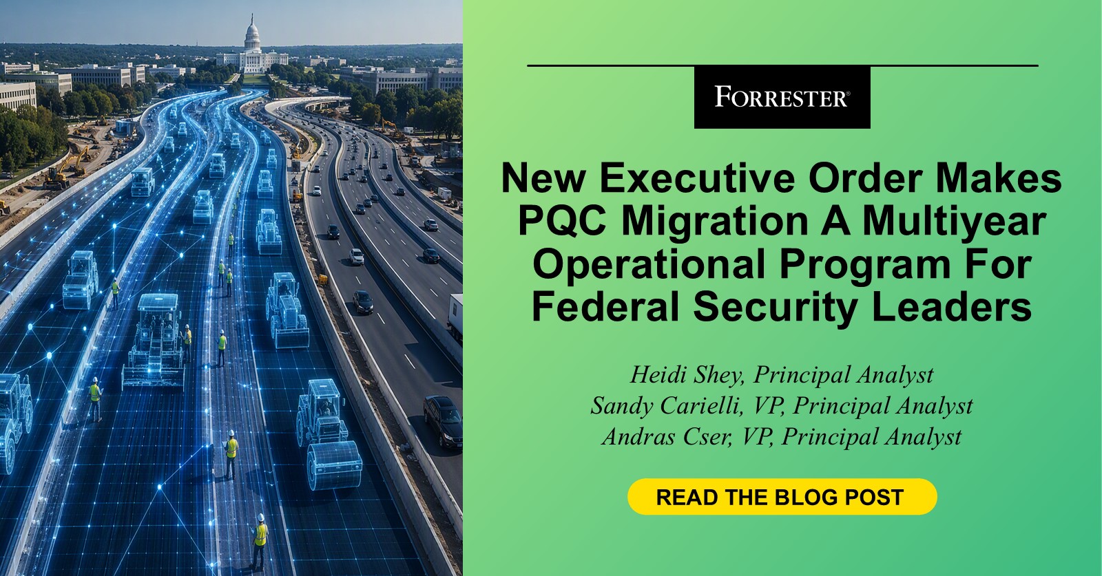 New Executive Order Makes PQC Migration A Multiyear Operational Program For Federal Security Leaders