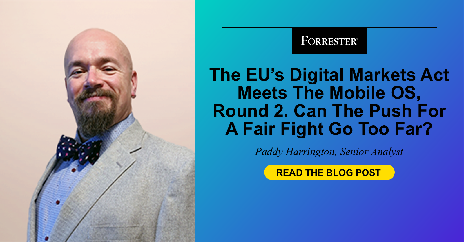 The EU’s Digital Markets Act Meets The Mobile OS, Round 2