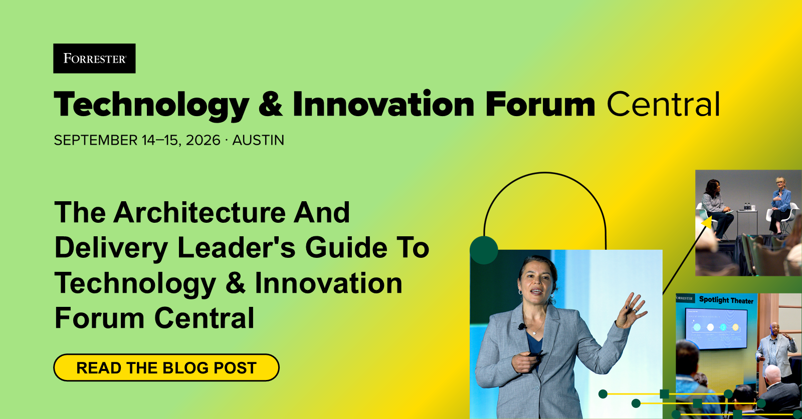 The Architecture And Delivery Leader’s Guide To Technology & Innovation Forum Central
