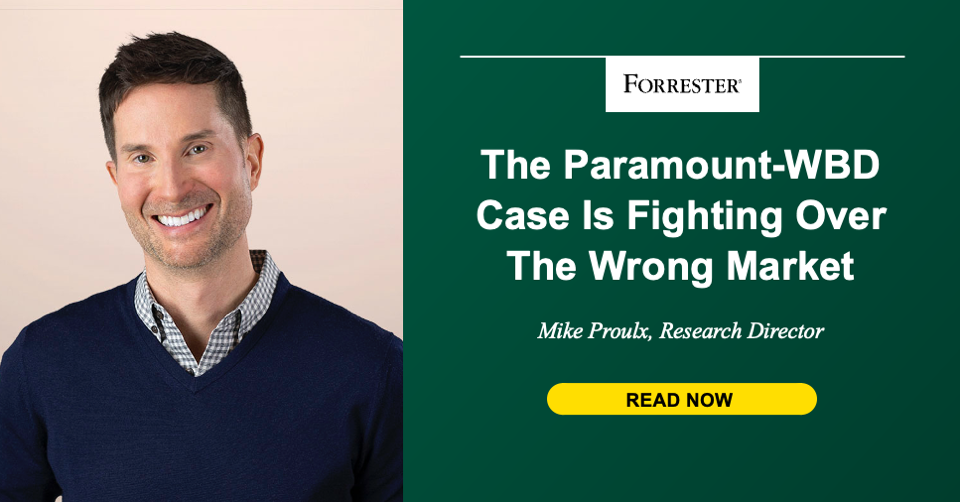 The Paramount-WBD Case Is Fighting Over The Wrong Market The Paramount-WBD Case Is Fighting Over The Wrong Market