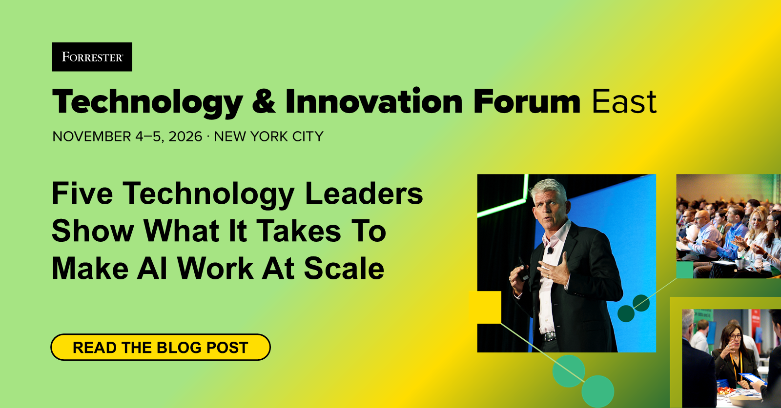 5 Expertise Leaders Present What It Takes To Make AI Work At Scale 5 Expertise Leaders Present What It Takes To Make AI Work At Scale