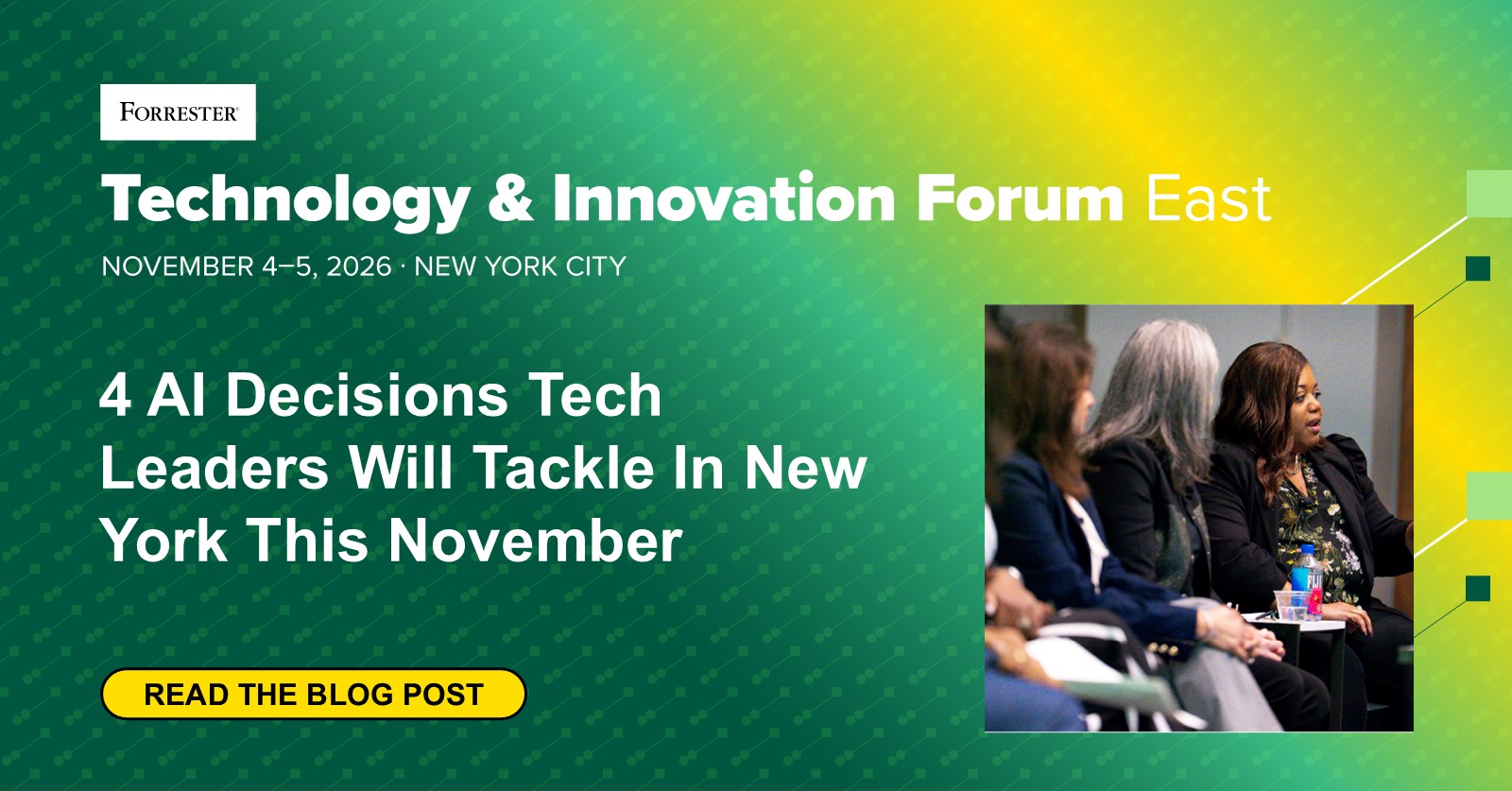 Four AI Decisions Tech Leaders Will Tackle In New York This November